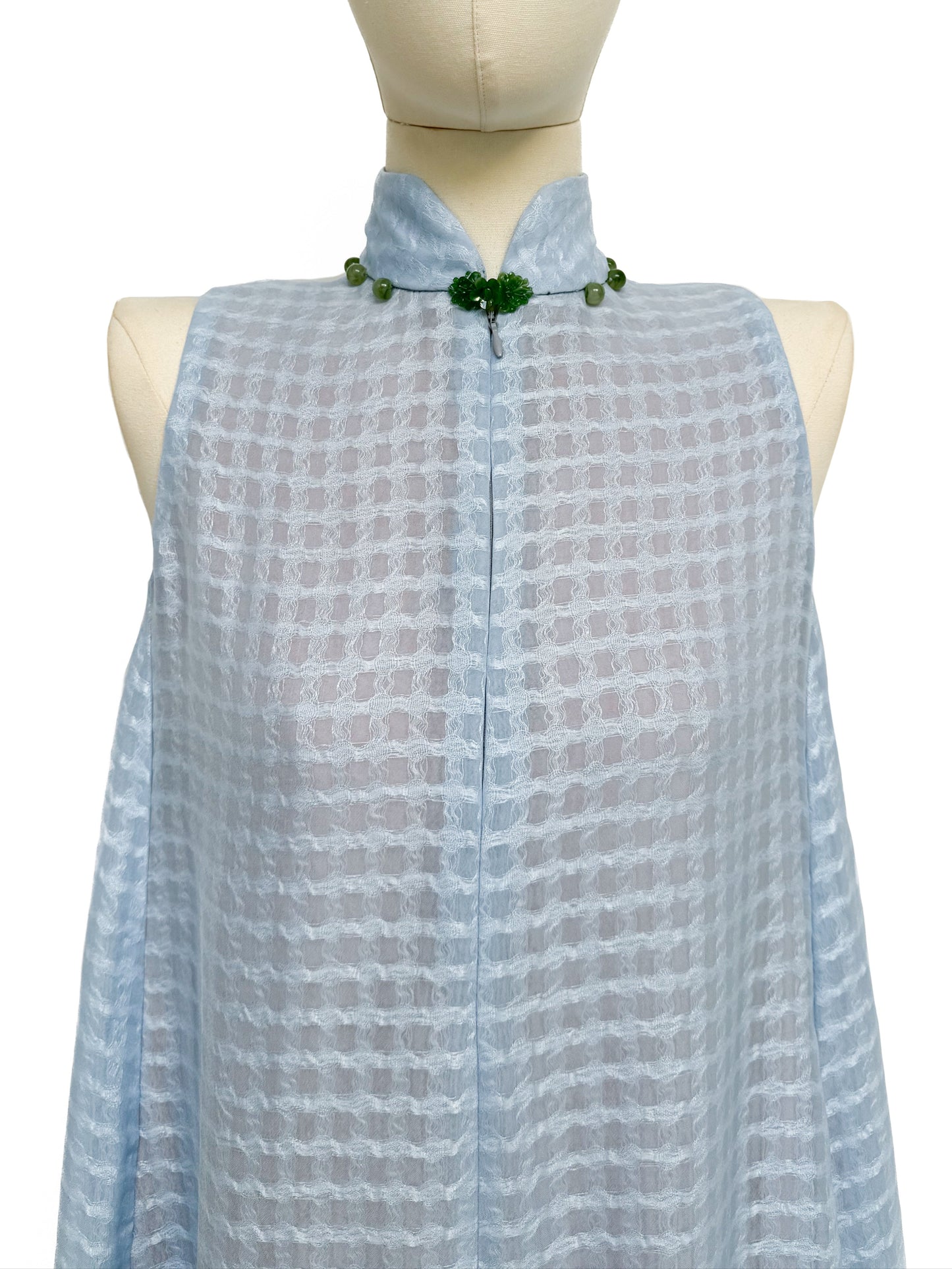「品 pǐn」Jade Blossom Cheongsam with Pockets