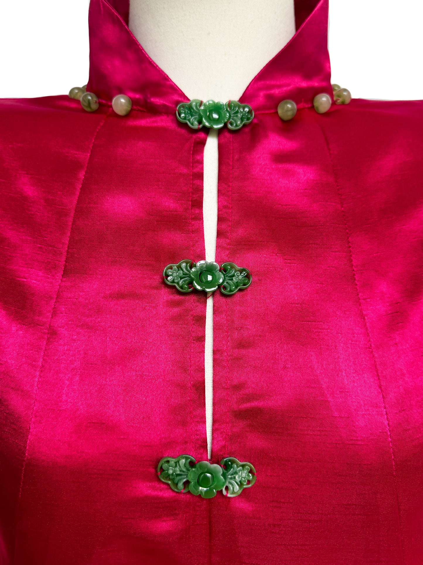 「俏 qiào」Tulip Sleeves Mini Dress with Pockets
