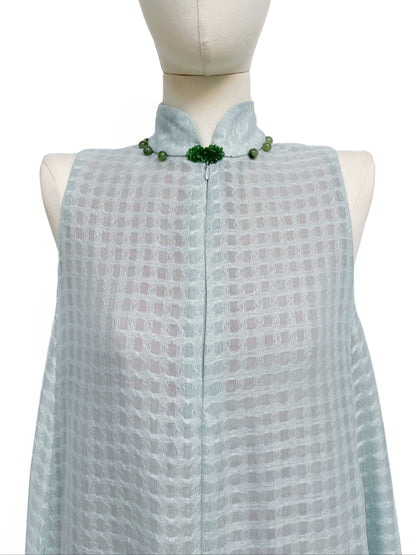 「品 pǐn」Jade Blossom Cheongsam with Pockets