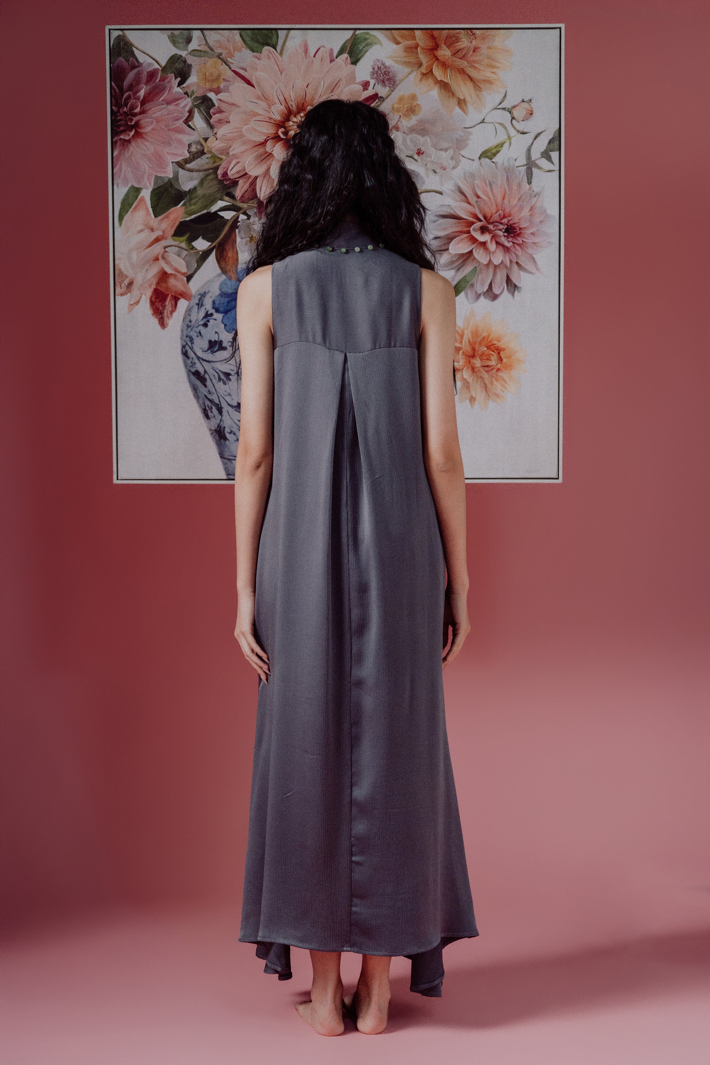 「品 pǐn」Jade Blossom Cheongsam with Pockets