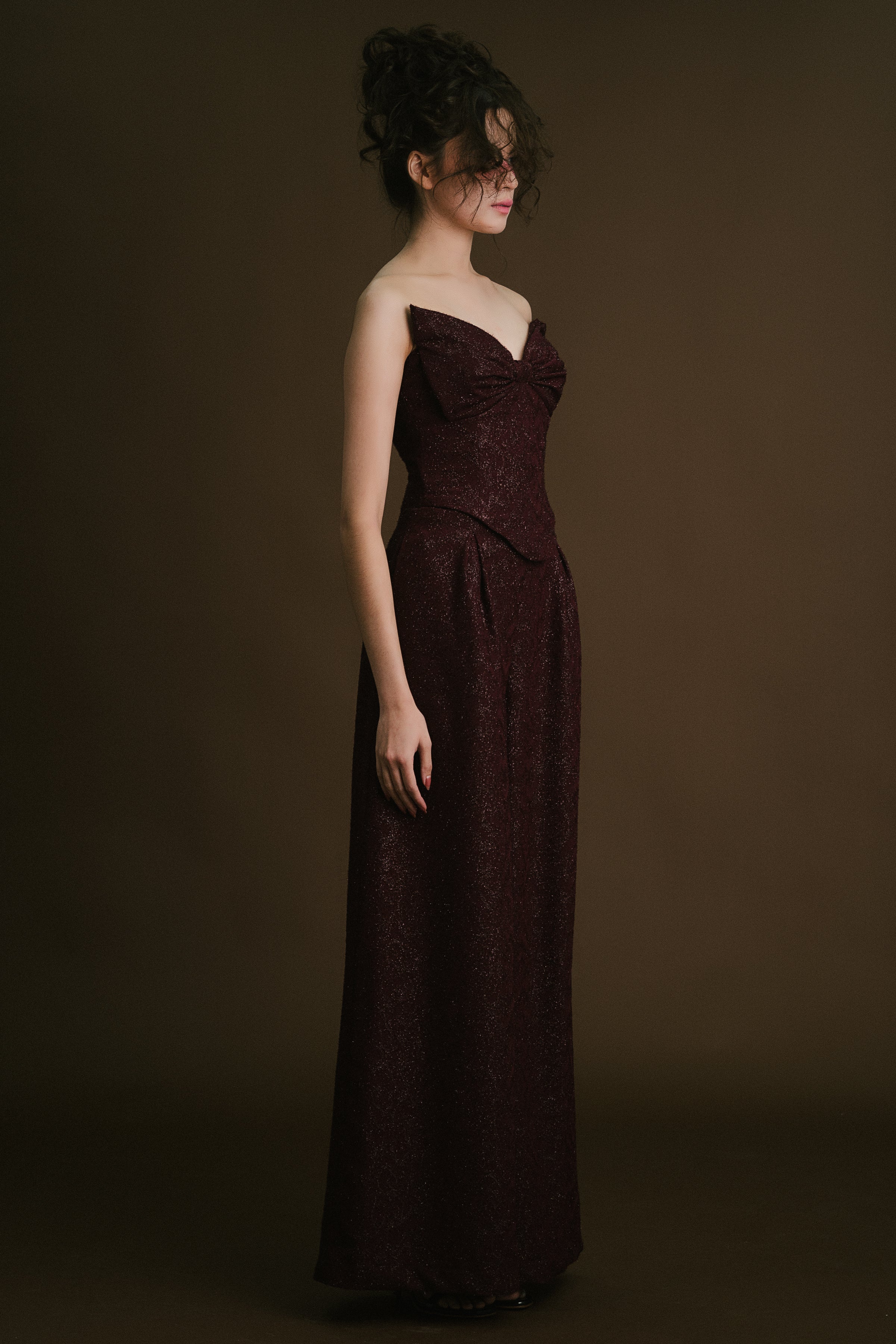 Bow Corset Top & Pants (High-Waisted)